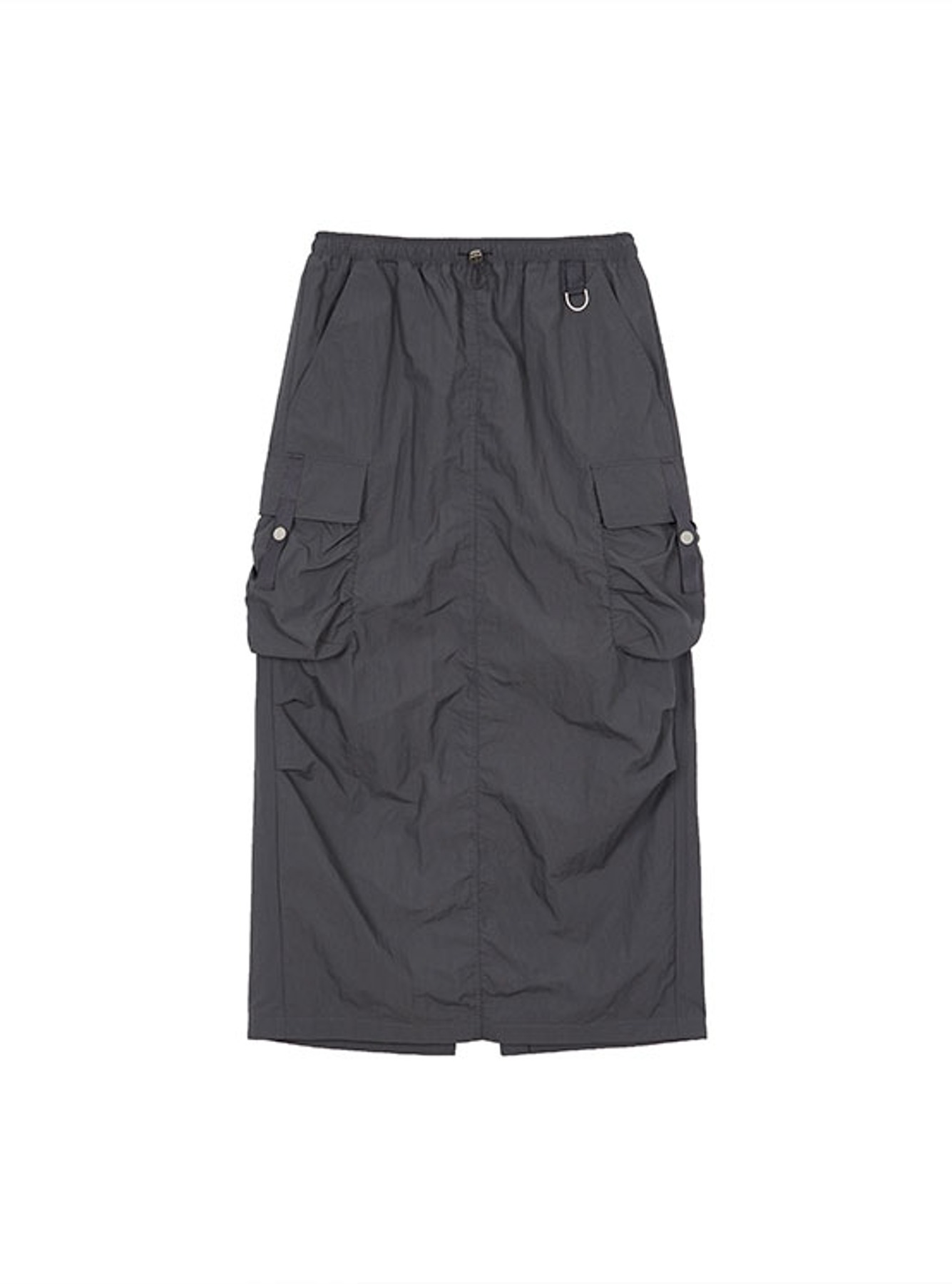 Cargo Shirring Skirt in D/Grey VW3MS091-13