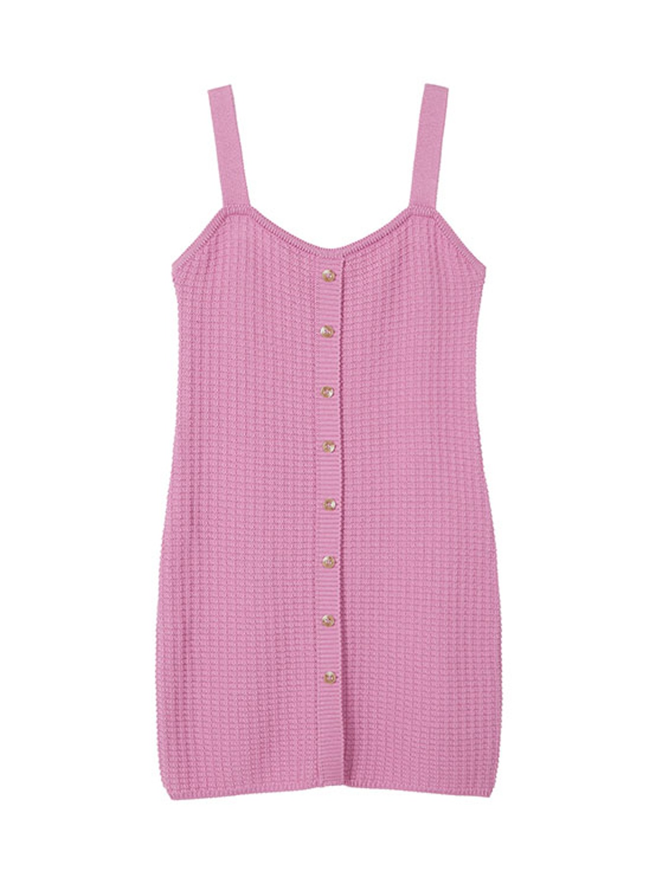 Knit Mini Onepiece in Pink VK3MO234-72