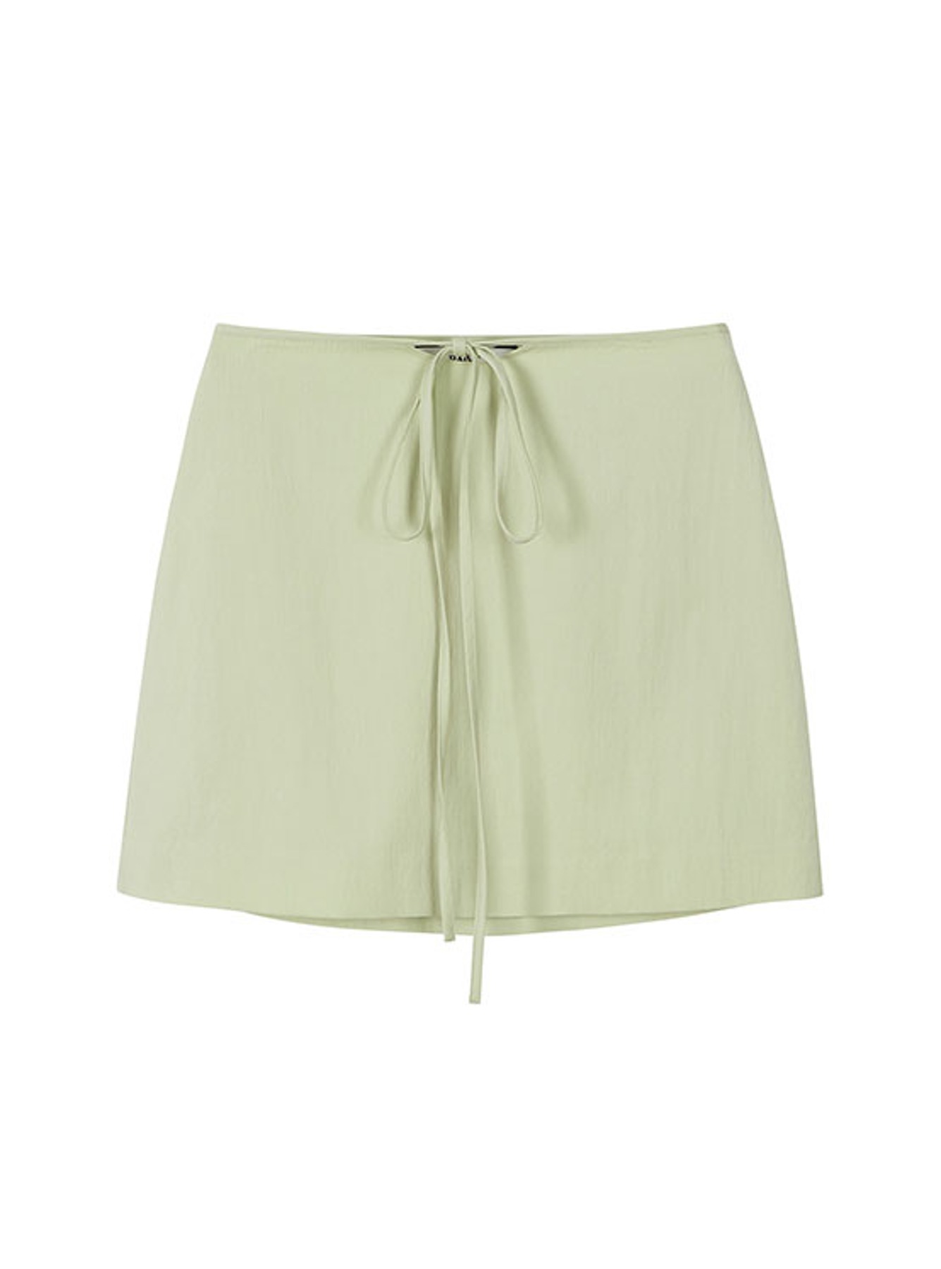 Waist String Mini Skirt in Y/Green VW3MS104-3E