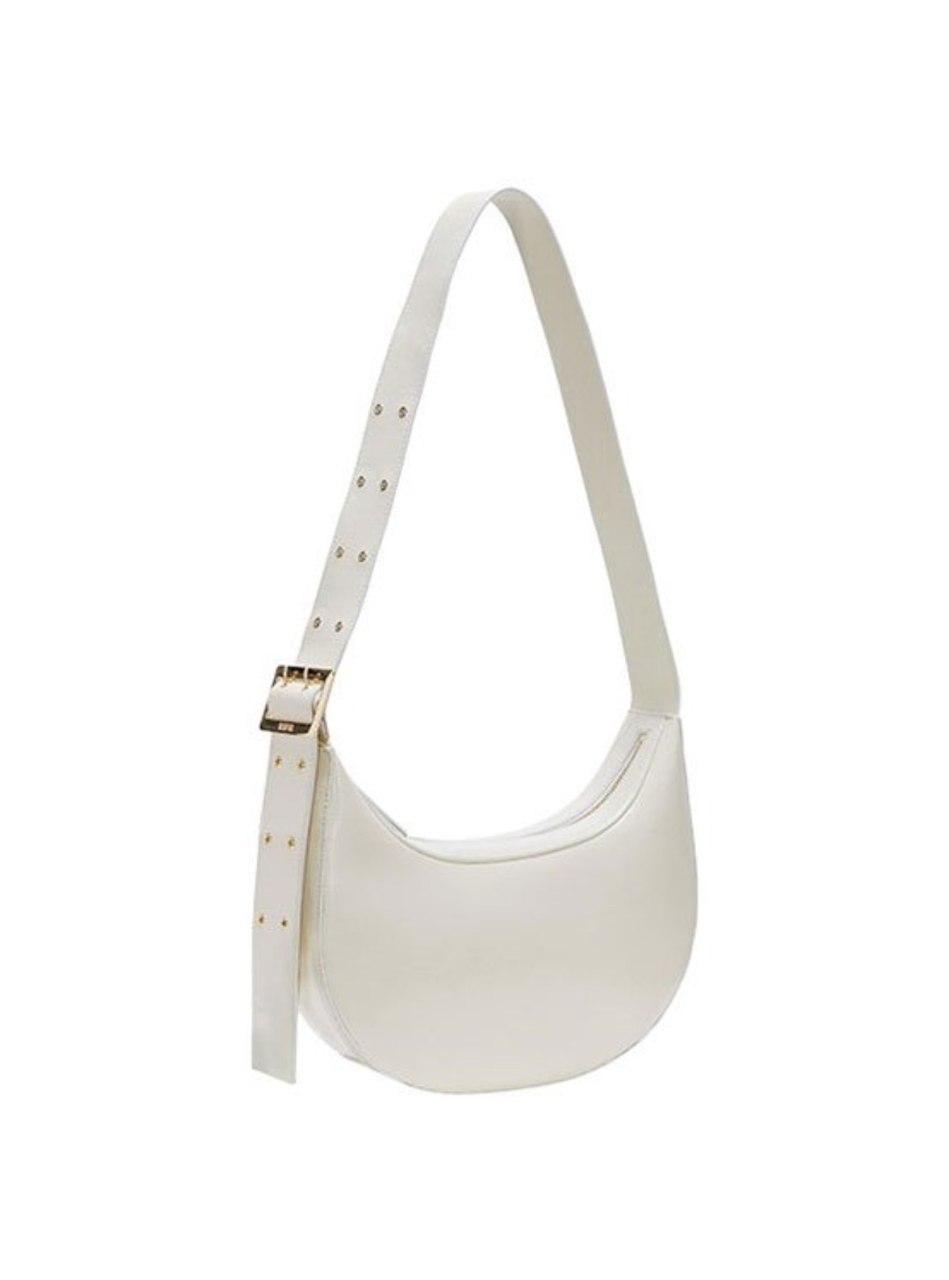 Round Belt Strap Bag in O/White VX1SG511-02